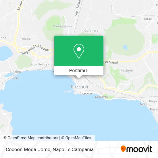 Mappa Cocoon Moda Uomo