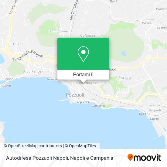 Mappa Autodifesa Pozzuoli Napoli