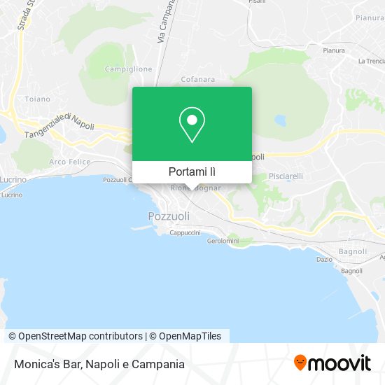Mappa Monica's Bar
