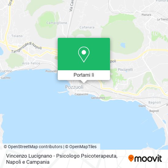 Mappa Vincenzo Lucignano - Psicologo Psicoterapeuta