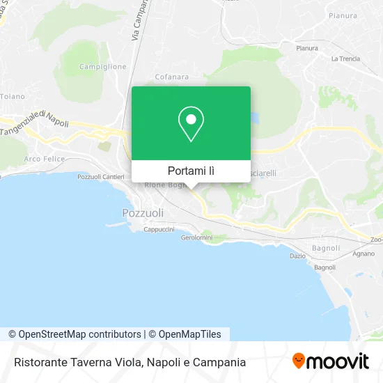 Mappa Ristorante Taverna Viola