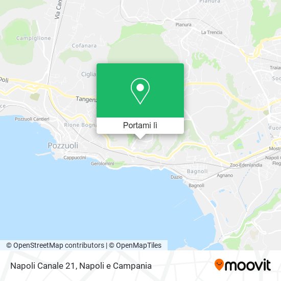 Mappa Napoli Canale 21