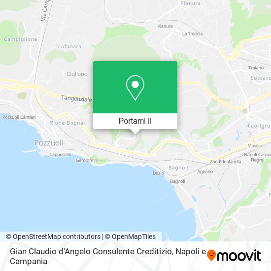 Mappa Gian Claudio d'Angelo Consulente Creditizio