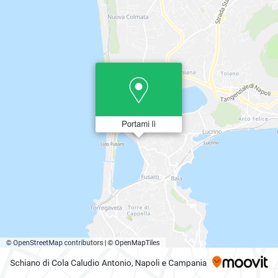 Mappa Schiano di Cola Caludio Antonio
