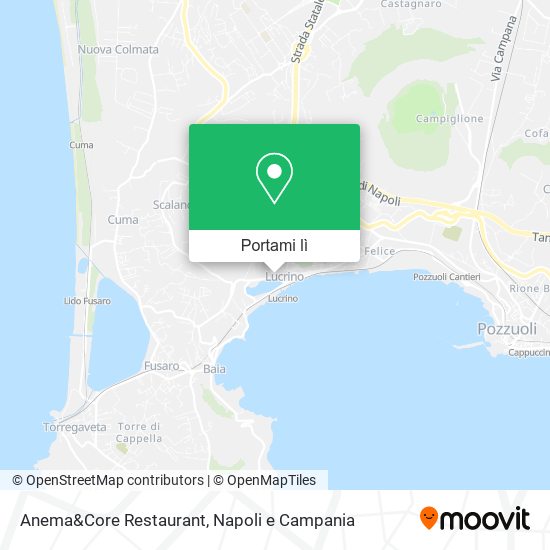 Mappa Anema&Core Restaurant