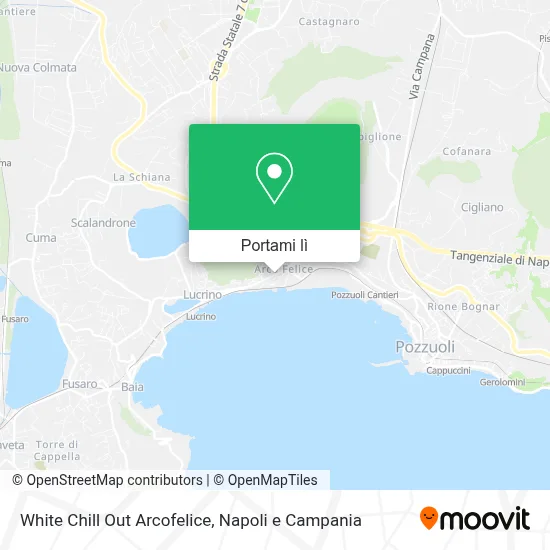 Mappa White Chill Out Arcofelice