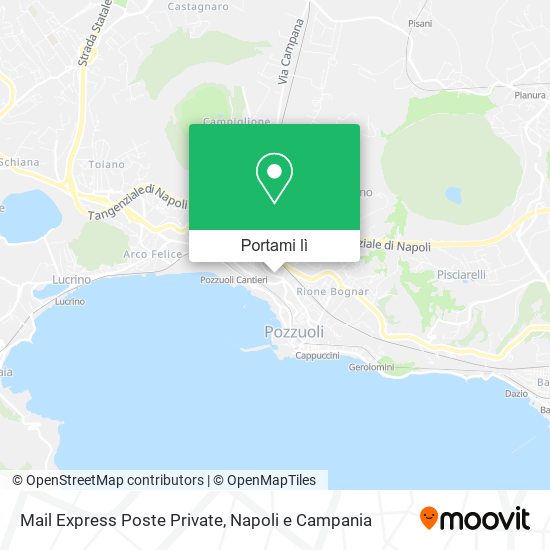 Mappa Mail Express Poste Private