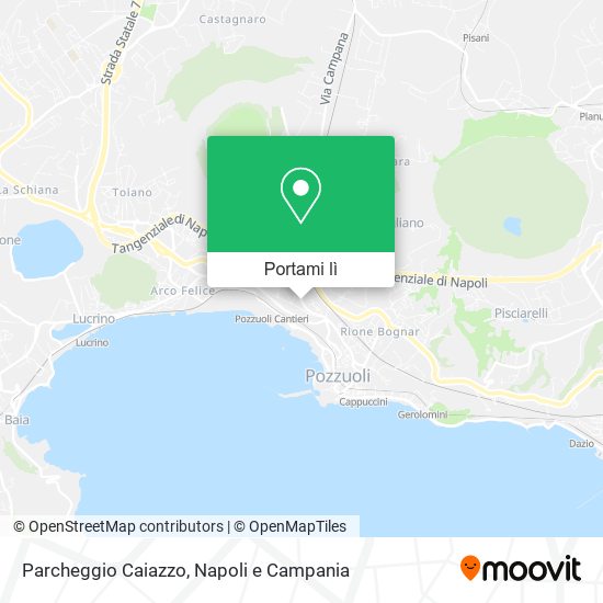 Mappa Parcheggio Caiazzo