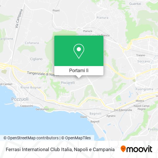 Mappa Ferrasi International Club Italia