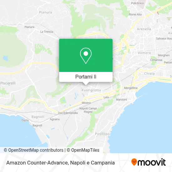 Mappa Amazon Counter-Advance