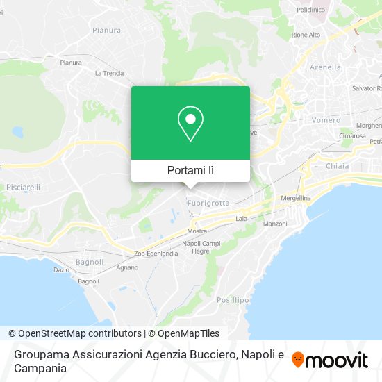 Mappa Groupama Assicurazioni Agenzia Bucciero