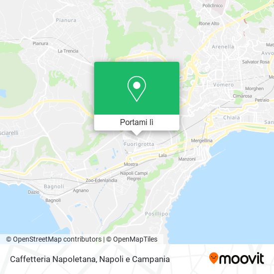 Mappa Caffetteria Napoletana