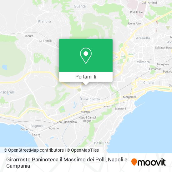 Mappa Girarrosto Paninoteca il Massimo dei Polli