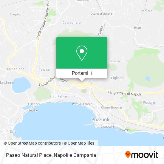 Mappa Paseo Natural Place