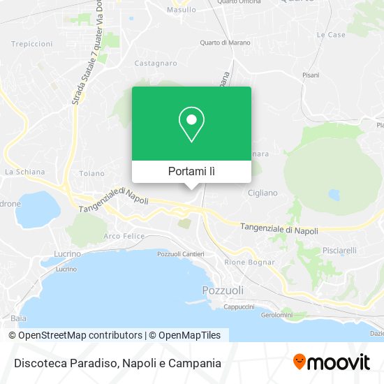 Mappa Discoteca Paradiso