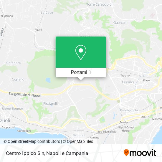 Mappa Centro Ippico Sin