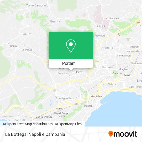 Mappa La Bottega