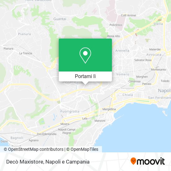 Mappa Decò Maxistore