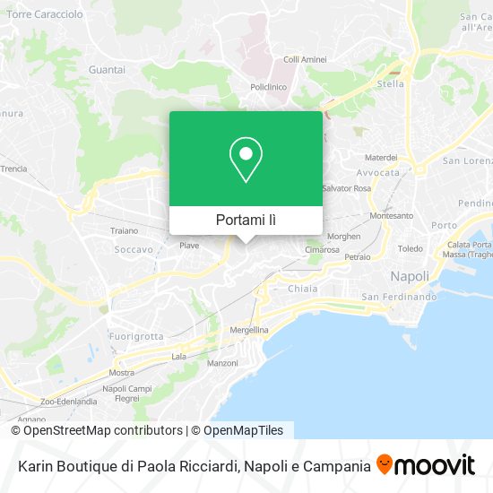 Mappa Karin Boutique di Paola Ricciardi