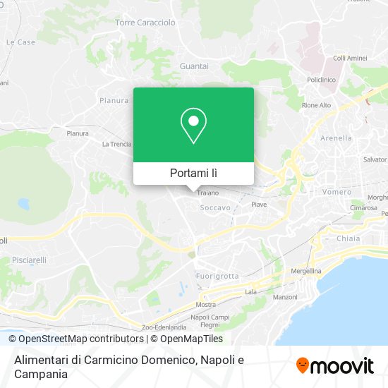 Mappa Alimentari di Carmicino Domenico