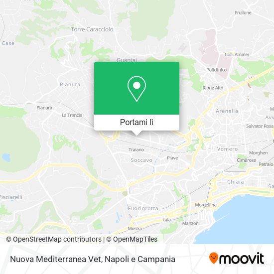 Mappa Nuova Mediterranea Vet