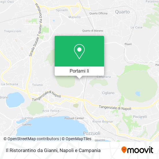 Mappa Il Ristorantino da Gianni
