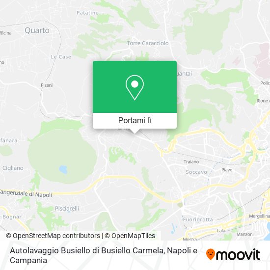 Mappa Autolavaggio Busiello di Busiello Carmela