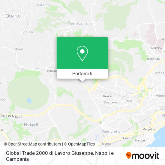 Mappa Global Trade 2000 di Lavoro Giuseppe