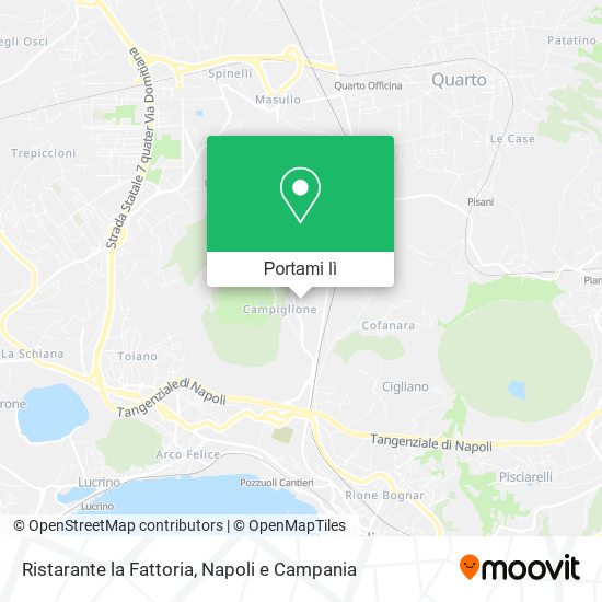 Mappa Ristarante la Fattoria