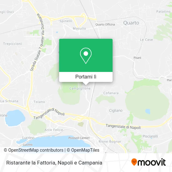 Mappa Ristarante la Fattoria