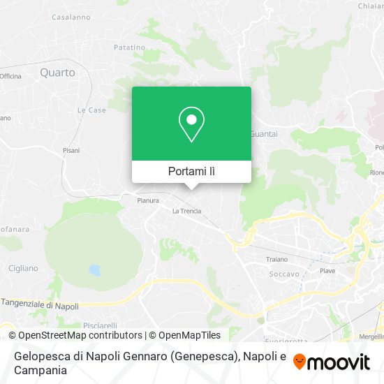 Mappa Gelopesca di Napoli Gennaro (Genepesca)
