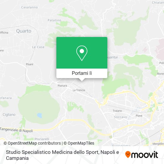 Mappa Studio Specialistico Medicina dello Sport