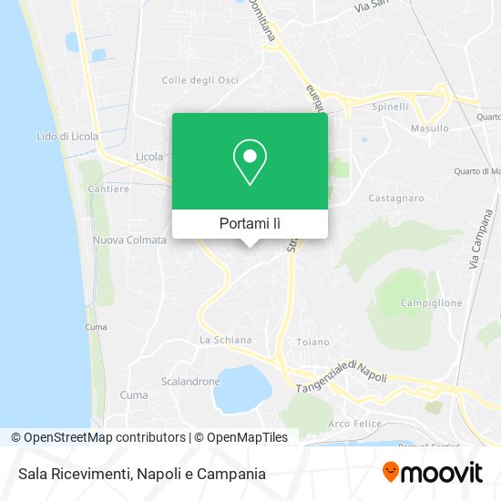Mappa Sala Ricevimenti