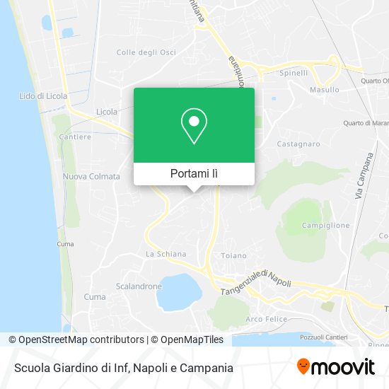 Mappa Scuola Giardino di Inf