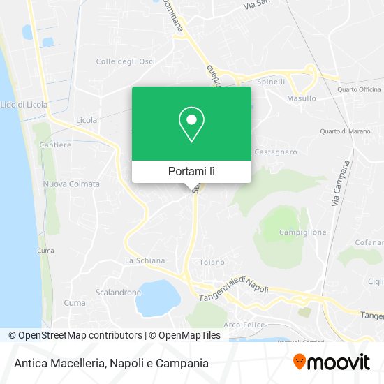Mappa Antica Macelleria