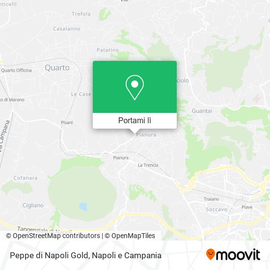 Mappa Peppe di Napoli Gold