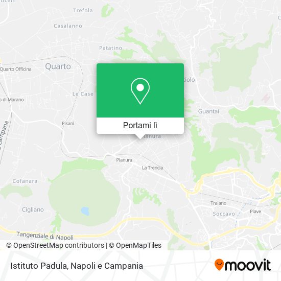 Mappa Istituto Padula