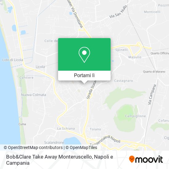Mappa Bob&Clare Take Away Monteruscello