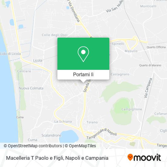 Mappa Macelleria T Paolo e Figli