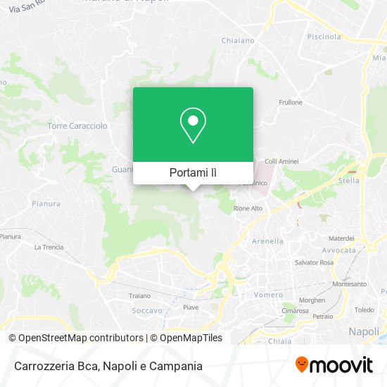 Mappa Carrozzeria Bca