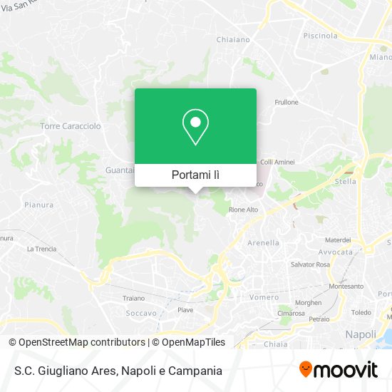 Mappa S.C. Giugliano Ares