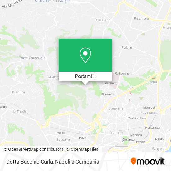 Mappa Dotta Buccino Carla