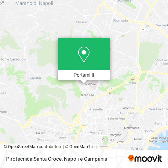 Mappa Pirotecnica Santa Croce