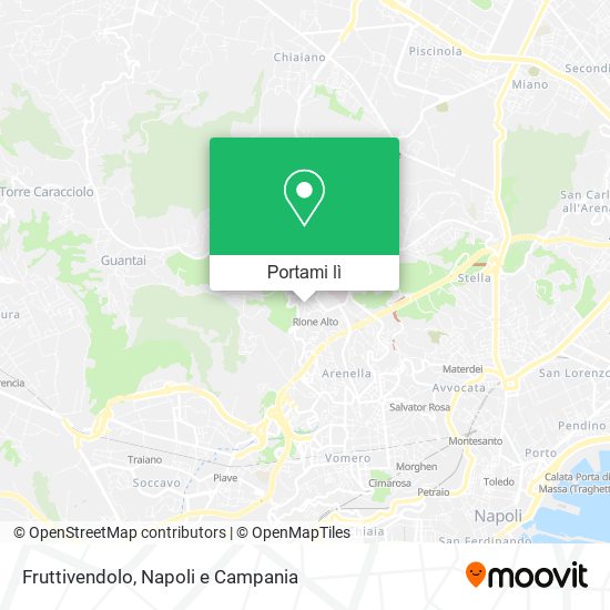 Mappa Fruttivendolo