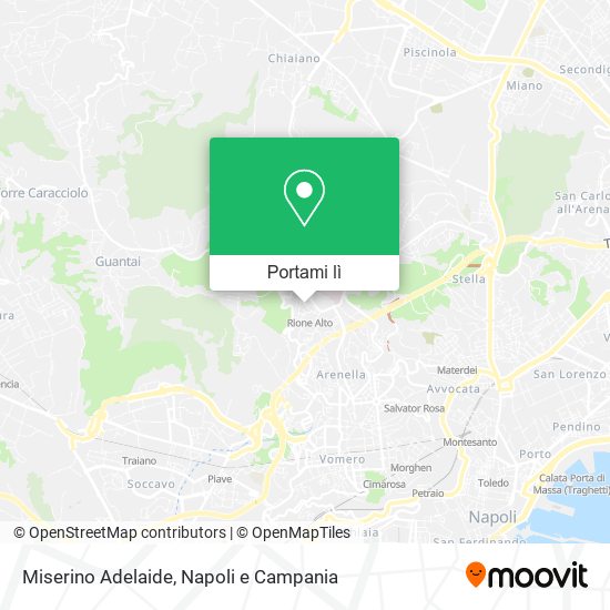 Mappa Miserino Adelaide