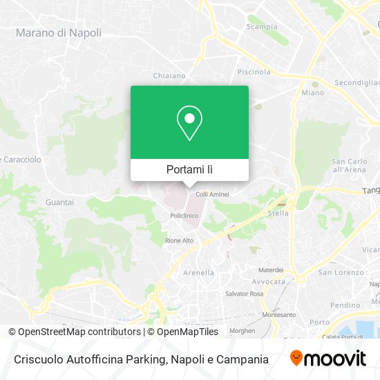 Mappa Criscuolo Autofficina Parking