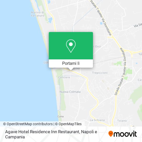 Mappa Agave Hotel Residence Inn Restaurant