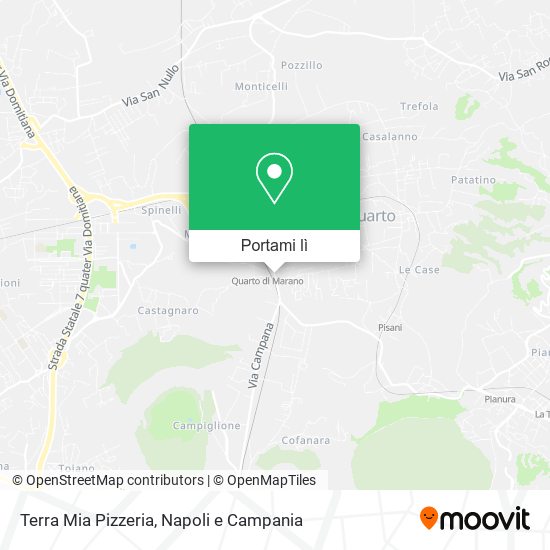 Mappa Terra Mia Pizzeria