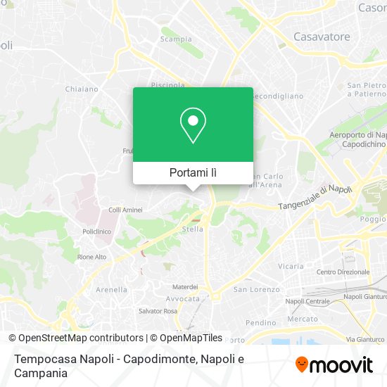 Mappa Tempocasa Napoli - Capodimonte