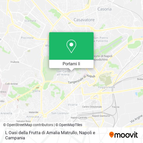 Mappa L Oasi della Frutta di Amalia Matrullo